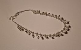 Silber 925 Fusskette Kugelkette neu