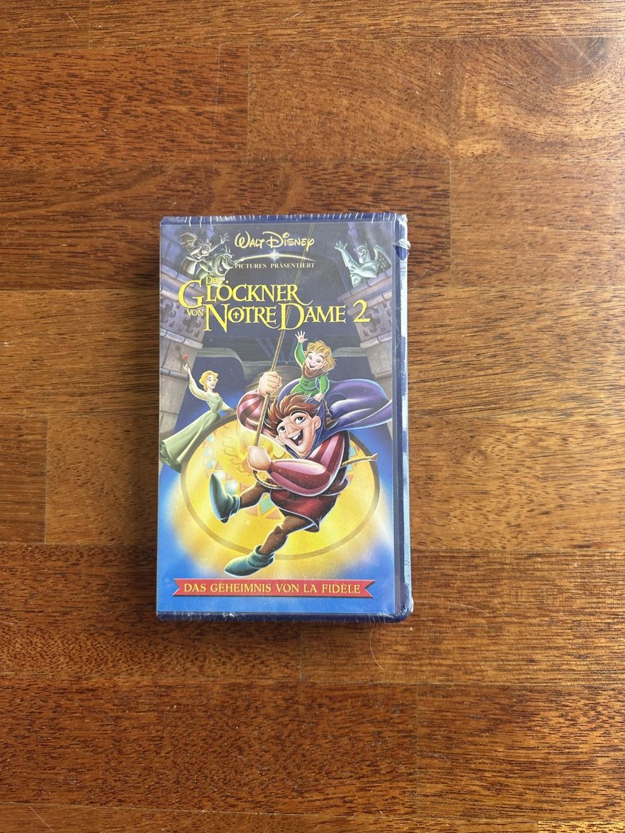 Alle VHS: VHS Der Glöckner von Notre Dame 2 Neu  – Neu und originalverpackt aus Zürich von Kareljan