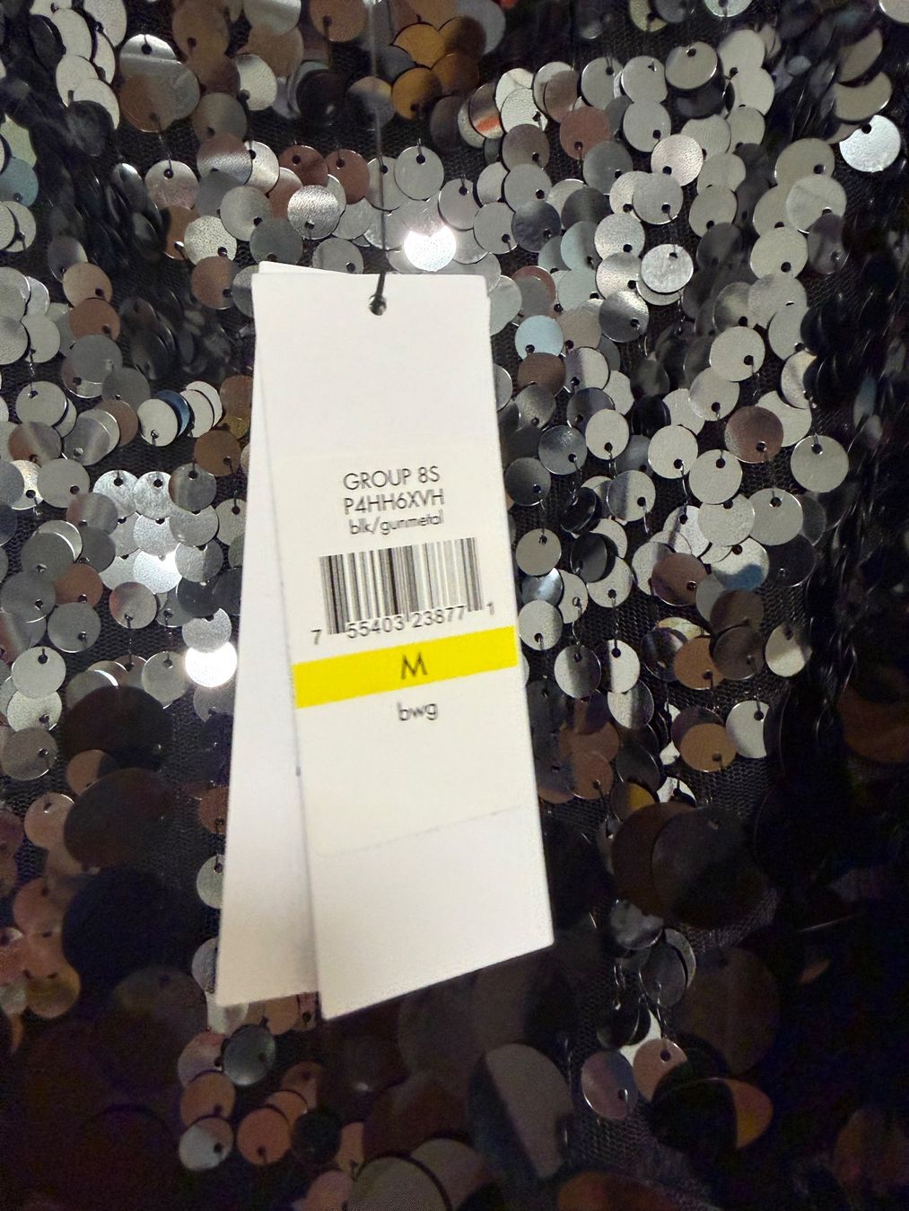 DKNY Top: DKNY schwarze sequins Top in Gr M – Nuovo e nell'imballaggio originale da Basel venduto da iulia_haul 5