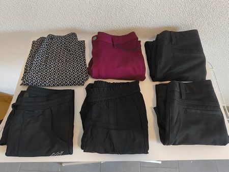 6x Stoffhosen Gr. 36 von Extend, Mango & Yessica