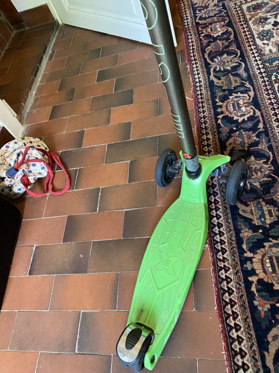 Micro Veicoli per bambini: Micro Tretroller Trottinett, Mini Deluxe, Grün – Usato da Bettingen venduto da bian_48 1