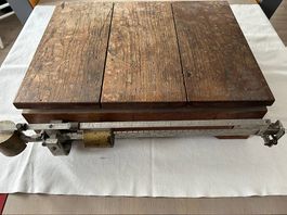 Antike Plattformwaage bis 150Kg