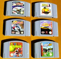 Nintendo 64 : 6 jeux ! Fonctionnent & très bon état