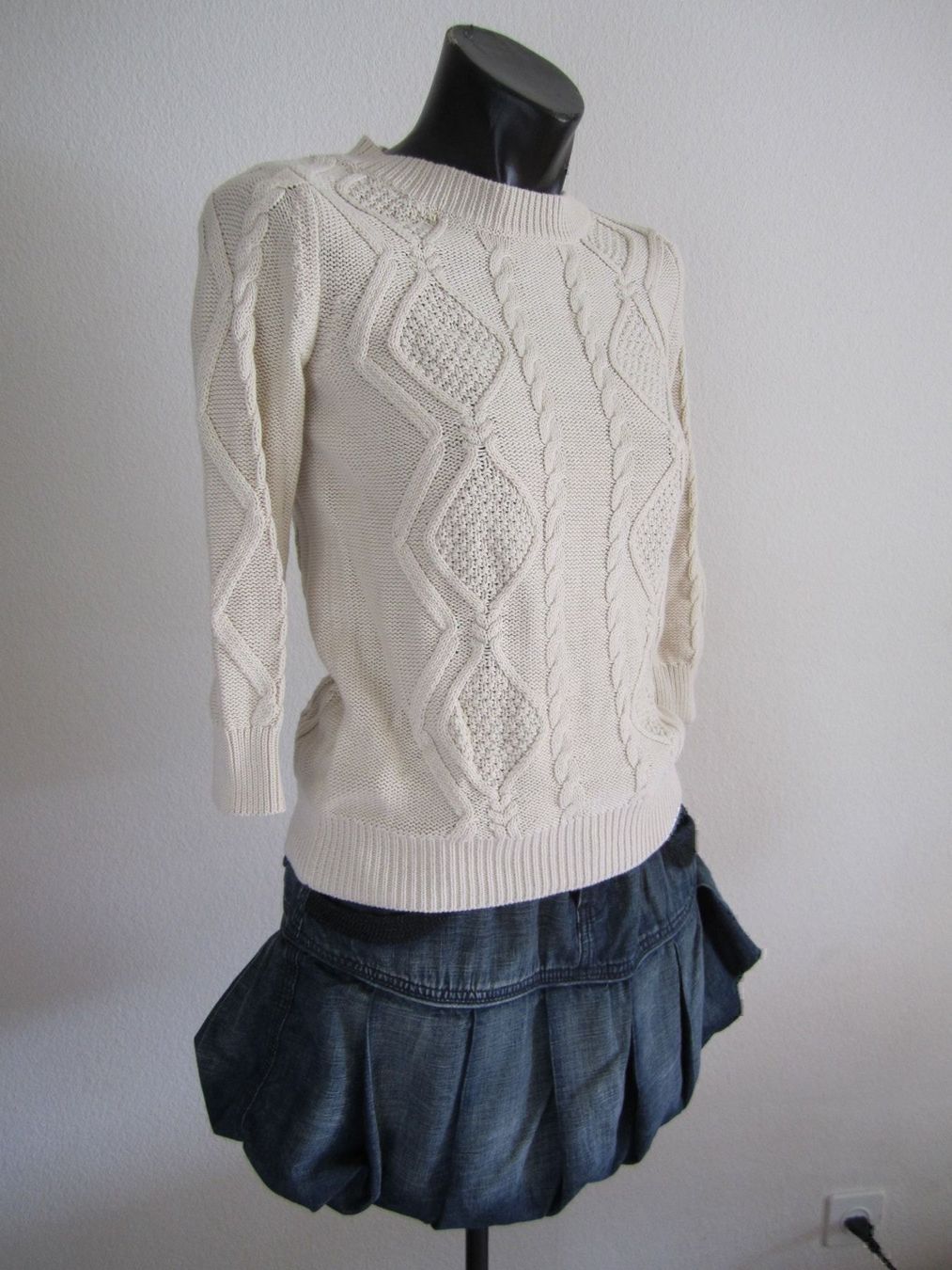 Mango Maglioni & Felpe: Pull torsadé de MANGO – Nuovo e nell'imballaggio originale da Lausanne venduto da Kmm03 1