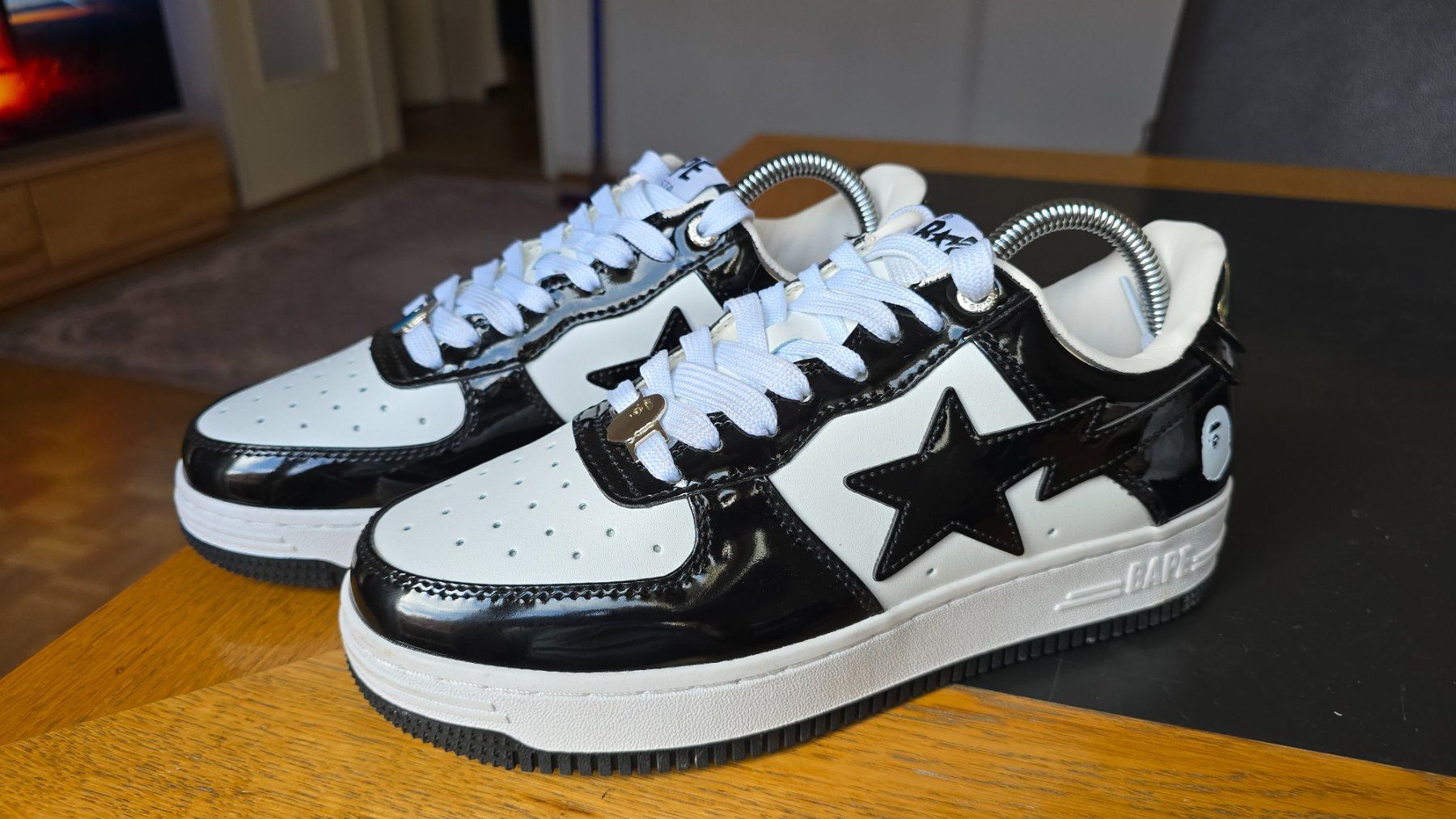 Bape Scarpe da uomo: Bape Sta Lackleder schuhe  EU 40 – Usato da Wallisellen venduto da theblacksheep 2