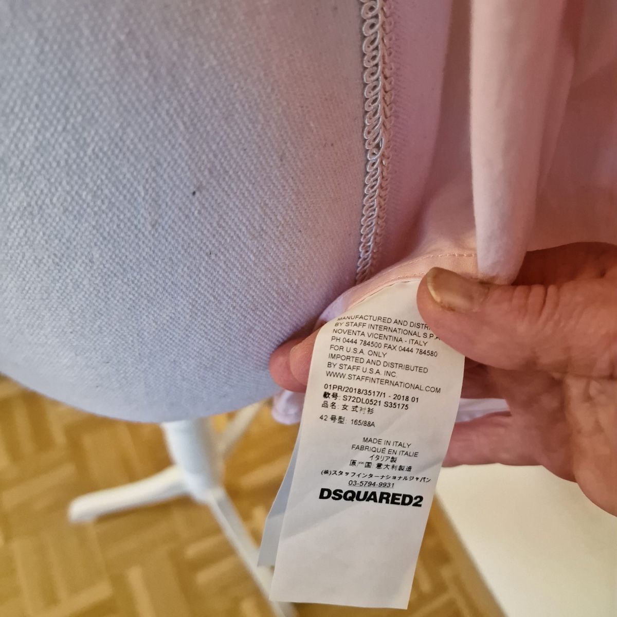 Dsquared2 Camicette: Dsquared2 Damen Knopf Bluse gr.42 – Usato da St. Gallen venduto da mania03 3