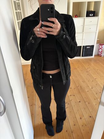 Wildlederjacke S