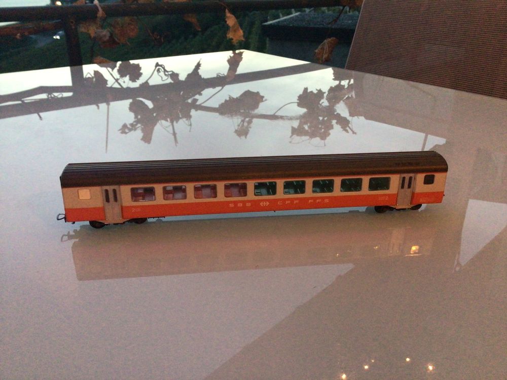 HO - LILIPUT CFF/SBB - Voiture EW II 2Cl Livrée 700 ème CH (Gebraucht) in Locarno für CHF 69.5
