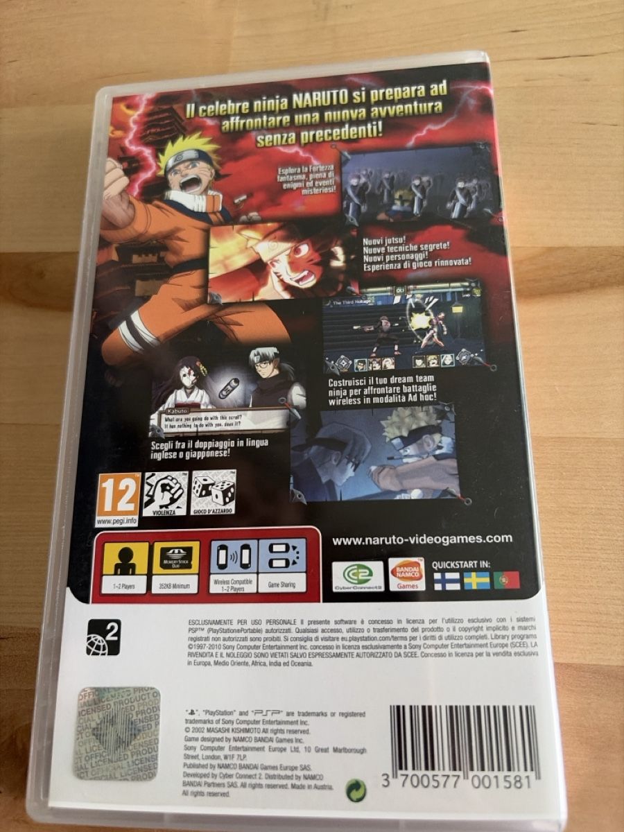 Giochi: Naruto: Ultimate Ninja Heroes 2 PSP – Nuovo (secondo la descrizione) da Chiasso venduto da Chibichan 2