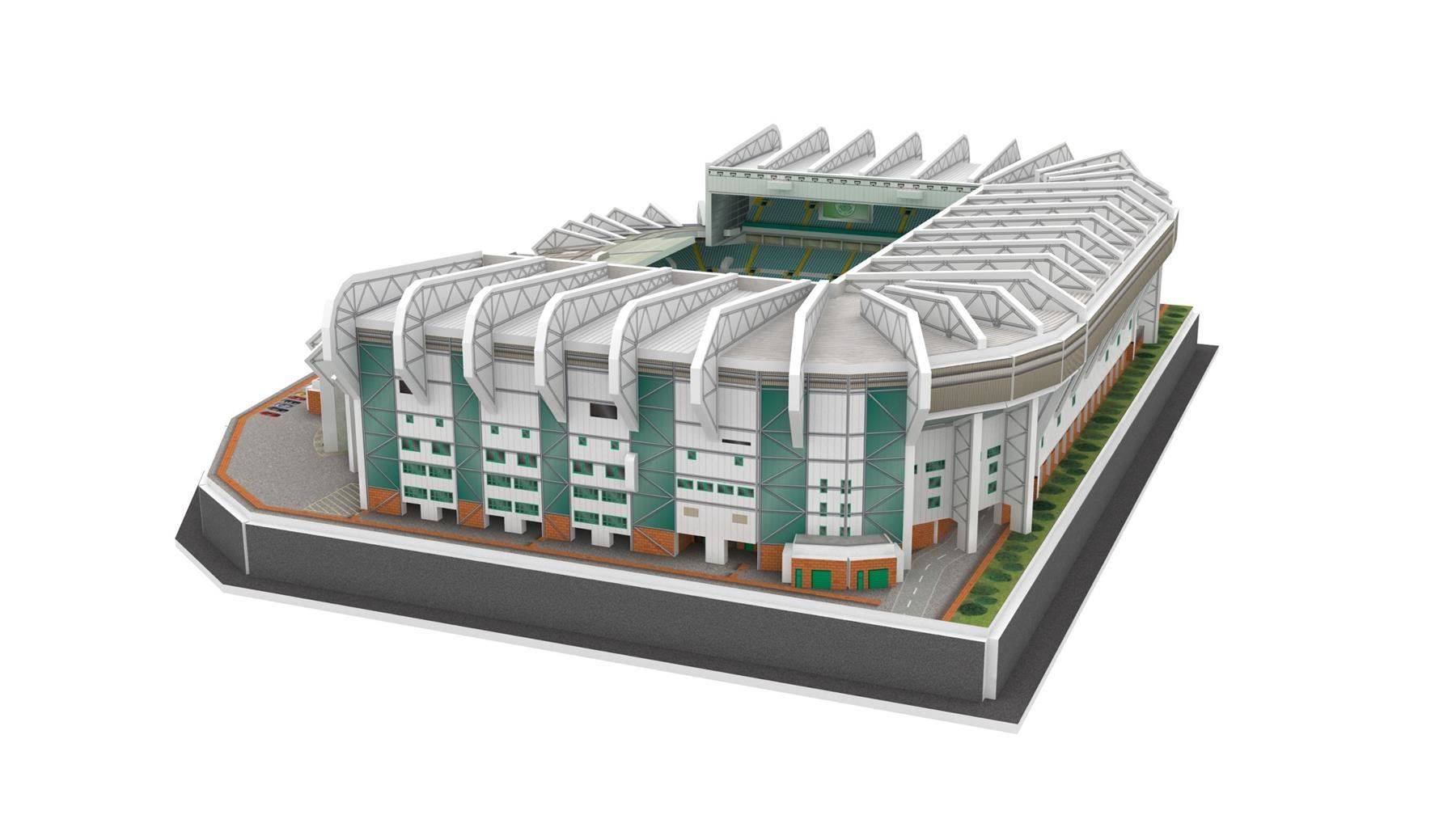 Puzzle: Celtic Glasgow Stadion 3D Puzzle – Nuovo e nell'imballaggio originale da Wil SG venduto da Football-Legends 4