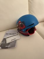 Skihelm Alpina 51-55 cm inkl passender Skibrille Motiv Cars