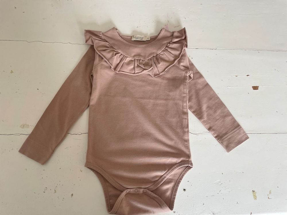 Camicette, T-shirt & Top: Mar Mar Copenhagen - Bodystocking- Dusty Rose – Usato da Zürich venduto da Mariaov