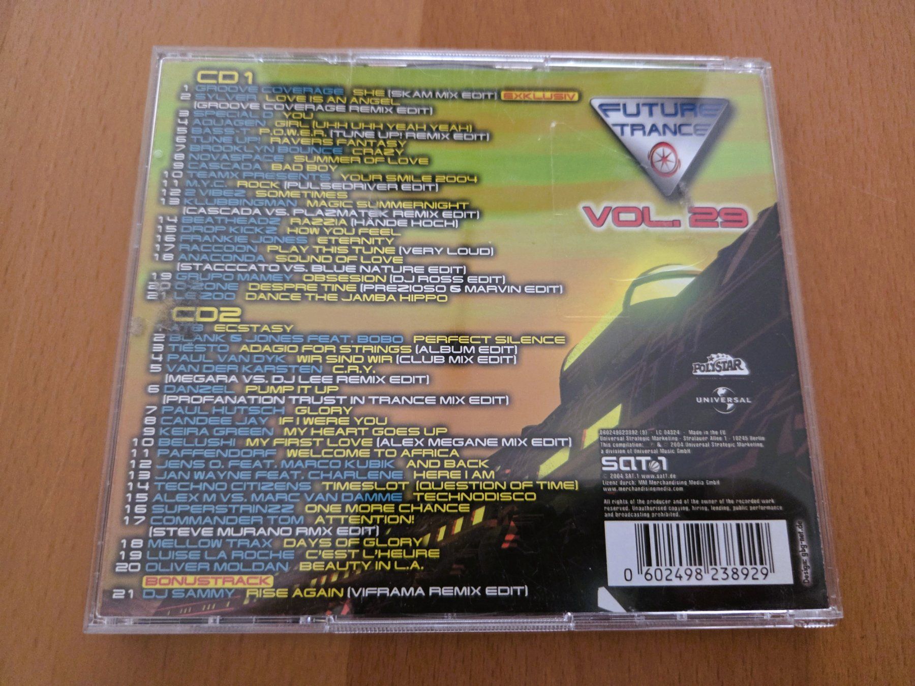 CDs: 2x CD - FUTURE TRANCE – D'occasion à Brüttisellen par Nighttrain 2
