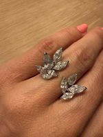 Swarovski Ring, Gr 52 (anpassbar), Top Zustand!
