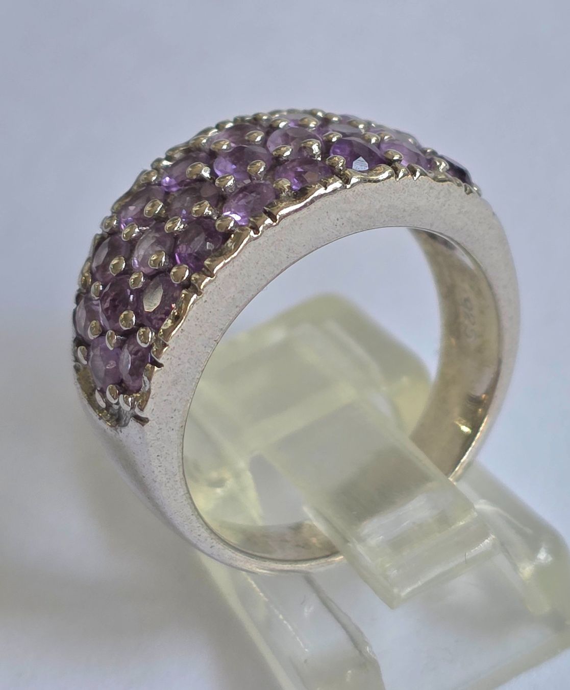 Anelli: Amethist Fingerring – Nuovo e nell'imballaggio originale da Zürich venduto da adriben 3