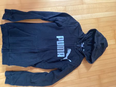 Puma  Kapuzenjacke schwarz Grösse 164