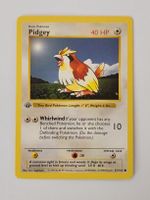 🐦 Base Set – 1st Edition Shadowless Pidgey – Englisch