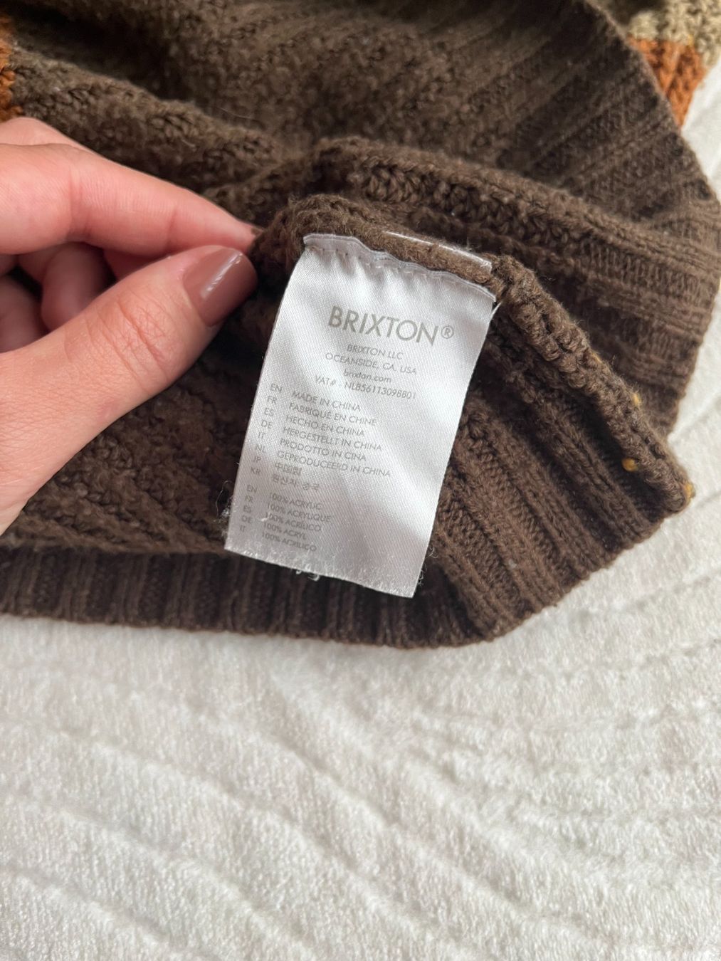 Maglioni & Felpe: Gestreifter Strickpullover von Brixton Grösse S – Usato da Horw venduto da mira_6p85 6