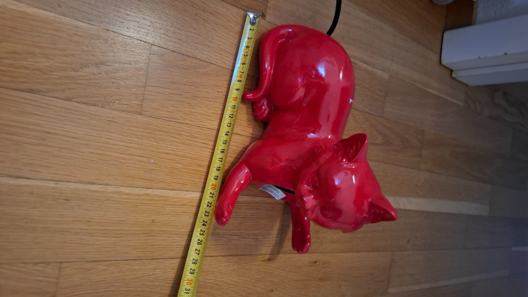 Lampade: Lampe chat rouge design! – Usato da Martigny venduto da Marleneg87 5