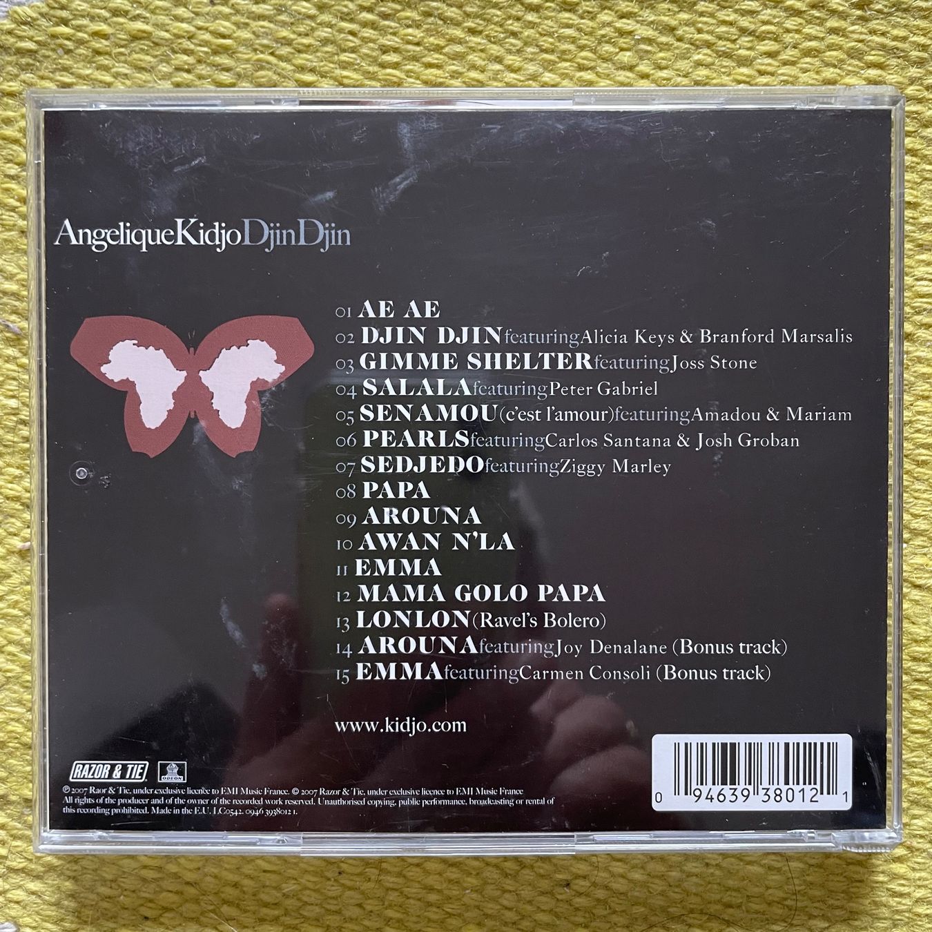 CD: ANGELIQUE KIDJO-DJIN DJIN – Usato da Rorschacherberg venduto da CD-Roli 1