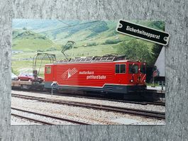 MGB Ge 4/4 mit Autozug - Foto