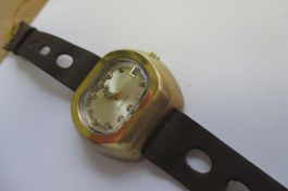 Herrenuhr mit Magnetfeld-Hemmung ( elektrisch ) 1969 SELTEN