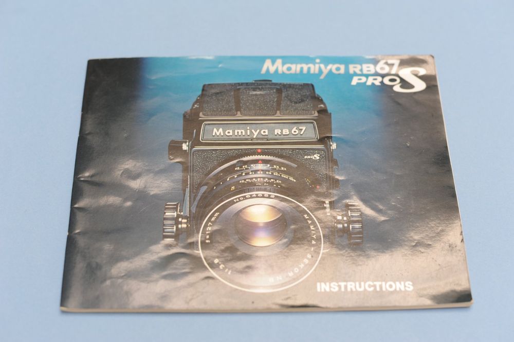 Mamiya RB67 Pro S Instructions - free shipping (Gebraucht) in Zürich ...