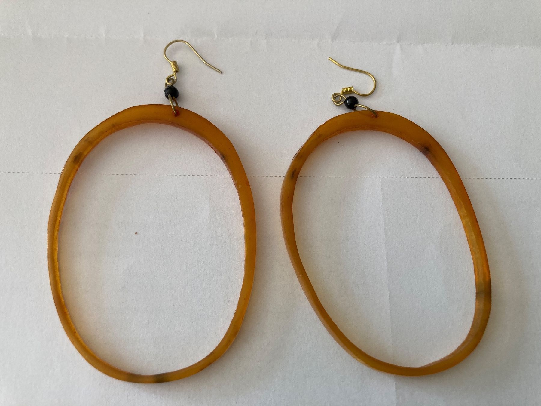 Ohrringe & -stecker: Ohrringe aus Horn, Handgemacht – Neu (gemäss Beschreibung) aus Gelterkinden von froggy80 1
