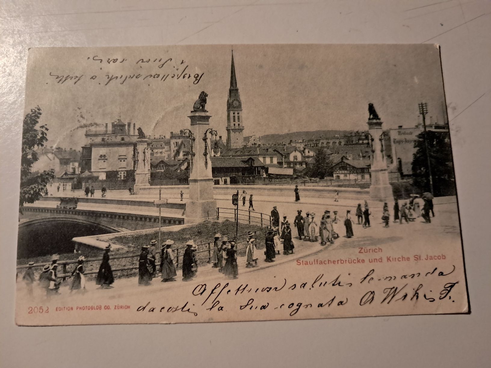 Cartoline postali: vista su Zurigo – Usato da Gorduno venduto da ema_7yhp