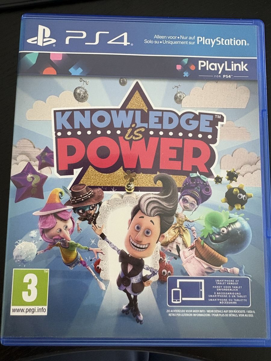 Spiele: PS4 Knowledge is Power – Gebraucht aus Gockhausen von alex_zane