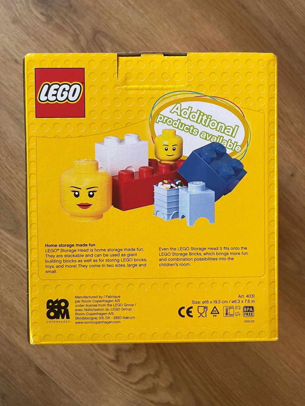 Lego Kit di costruzioni: LEGO Storage Head NEU OVP – Nuovo e nell'imballaggio originale da Arisdorf venduto da nde_q52j 1