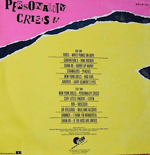 Schallplatten: Personality Crisis Compilation – Neu (gemäss Beschreibung) aus Hellikon von Jogi73 1