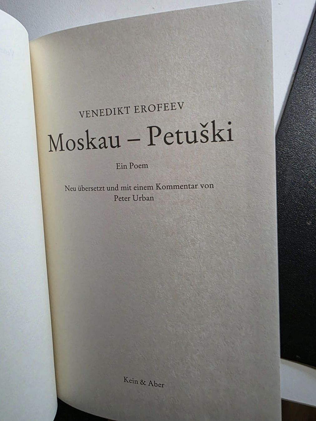 Libri: Moskau - Petuski - Venedikt Erofeev - 2005 – Usato da Walterswil BE venduto da Lonitti 3