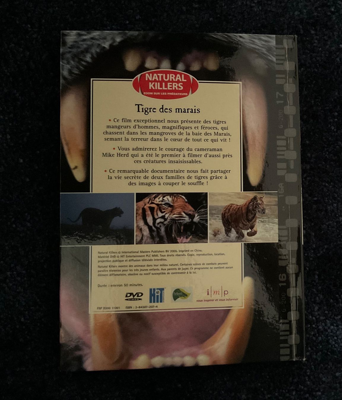 Tous les DVDs: DVD -TIGRE des Marais- – D'occasion à Küsnacht ZH par Haus65 1