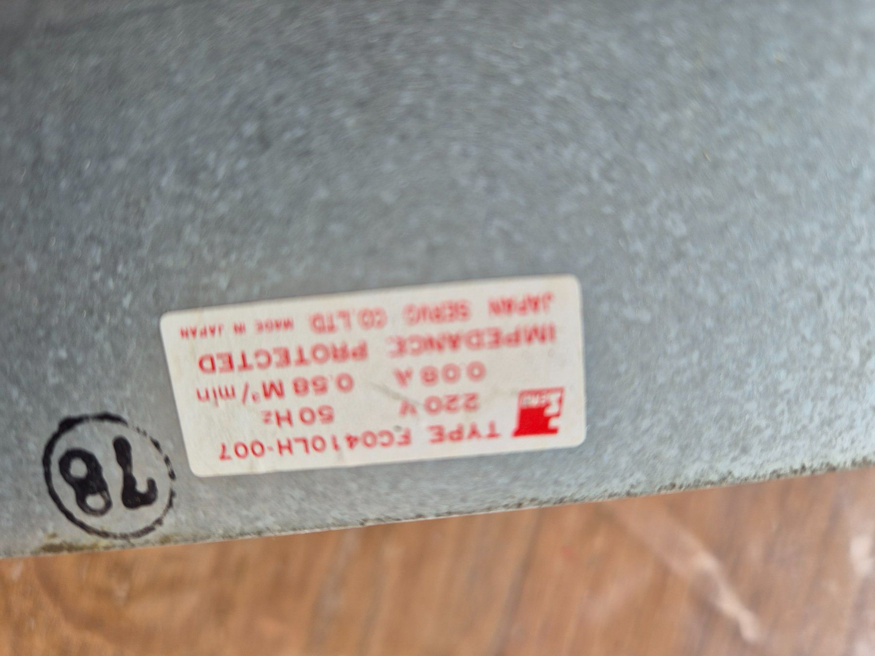 Motori: Moteur électrique/ ventilateur pour machine? – Usato da Monthey venduto da McAuthor 4