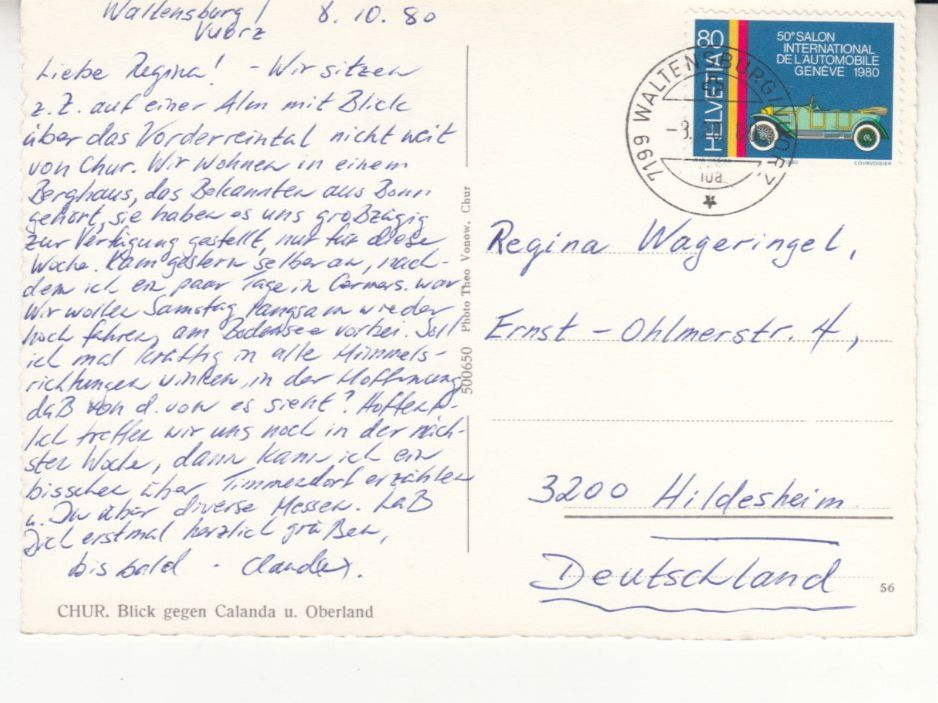 Cartes postales: Chur ca. 1950 – D'occasion à Bürglen TG par StampGraf 1