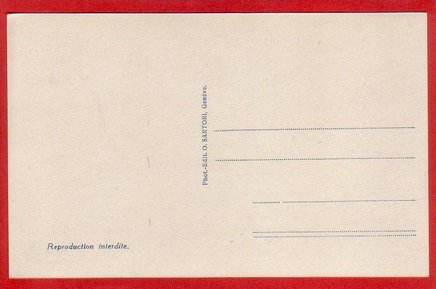 Cartoline postali: ST CERGUE EN HIVER – Usato da Grüningen venduto da Kartenlaube 1