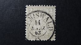 Vollstempel SUMISWALD  14. MÄRZ 1863   168