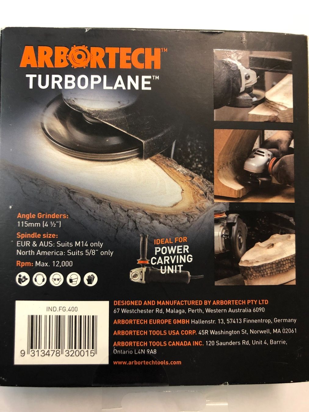 Tutte le macchine: Frässcheibe TURBO Plane ARBORTECH IND.FG.400.60 – Nuovo e nell'imballaggio originale da Wagen venduto da Aloeveragold 1