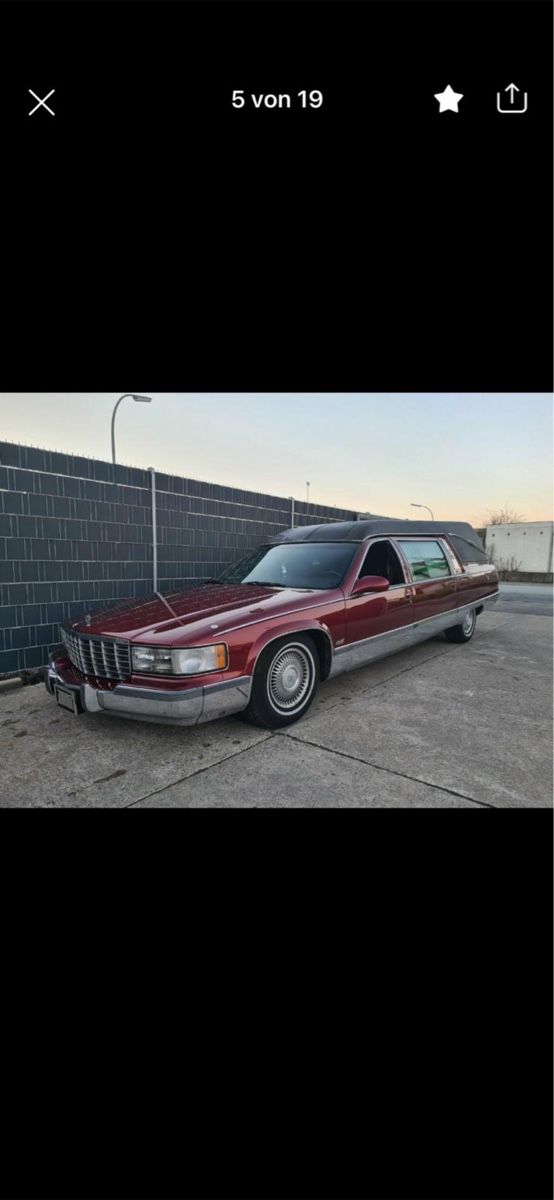 Cadillac Automobili: Cadillac Leichenwagen lt1 v8 – Usato da Reinach AG venduto da rares75