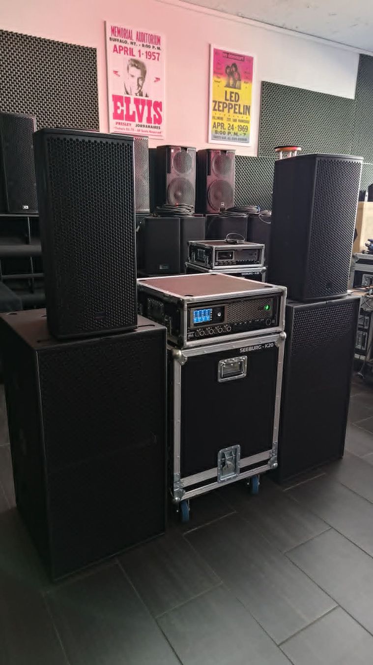 Seeburg Casse acustiche: Seeburg Acoustic Line PA-System – Usato da Schlieren venduto da Basscenter