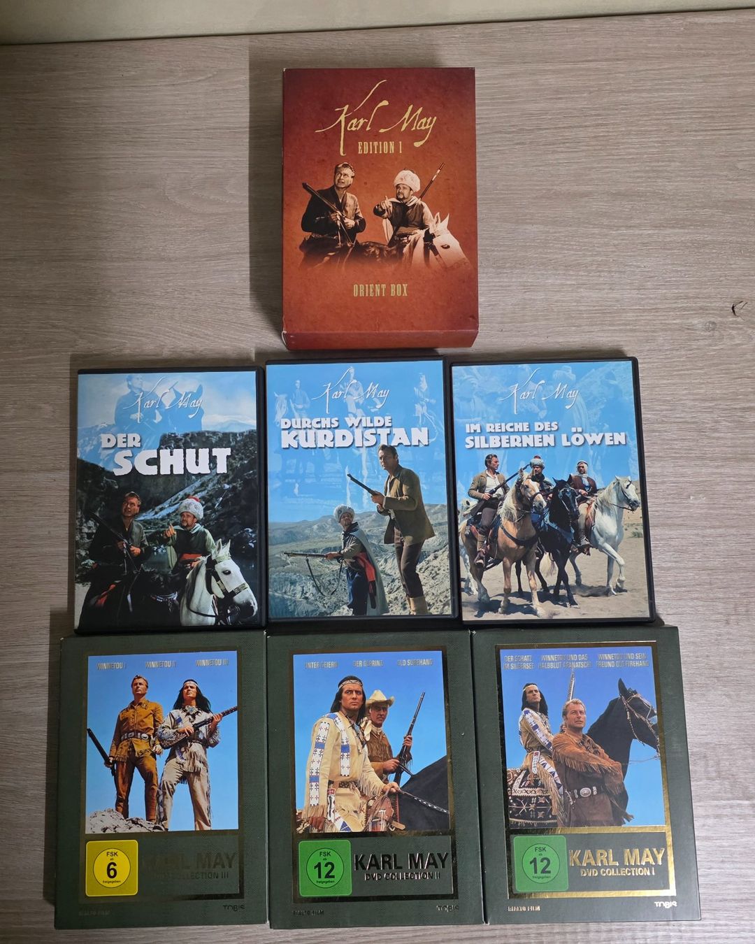 Tutti i DVDs: Karl May Box 6 DVD – Usato da Dierikon venduto da gigi1959