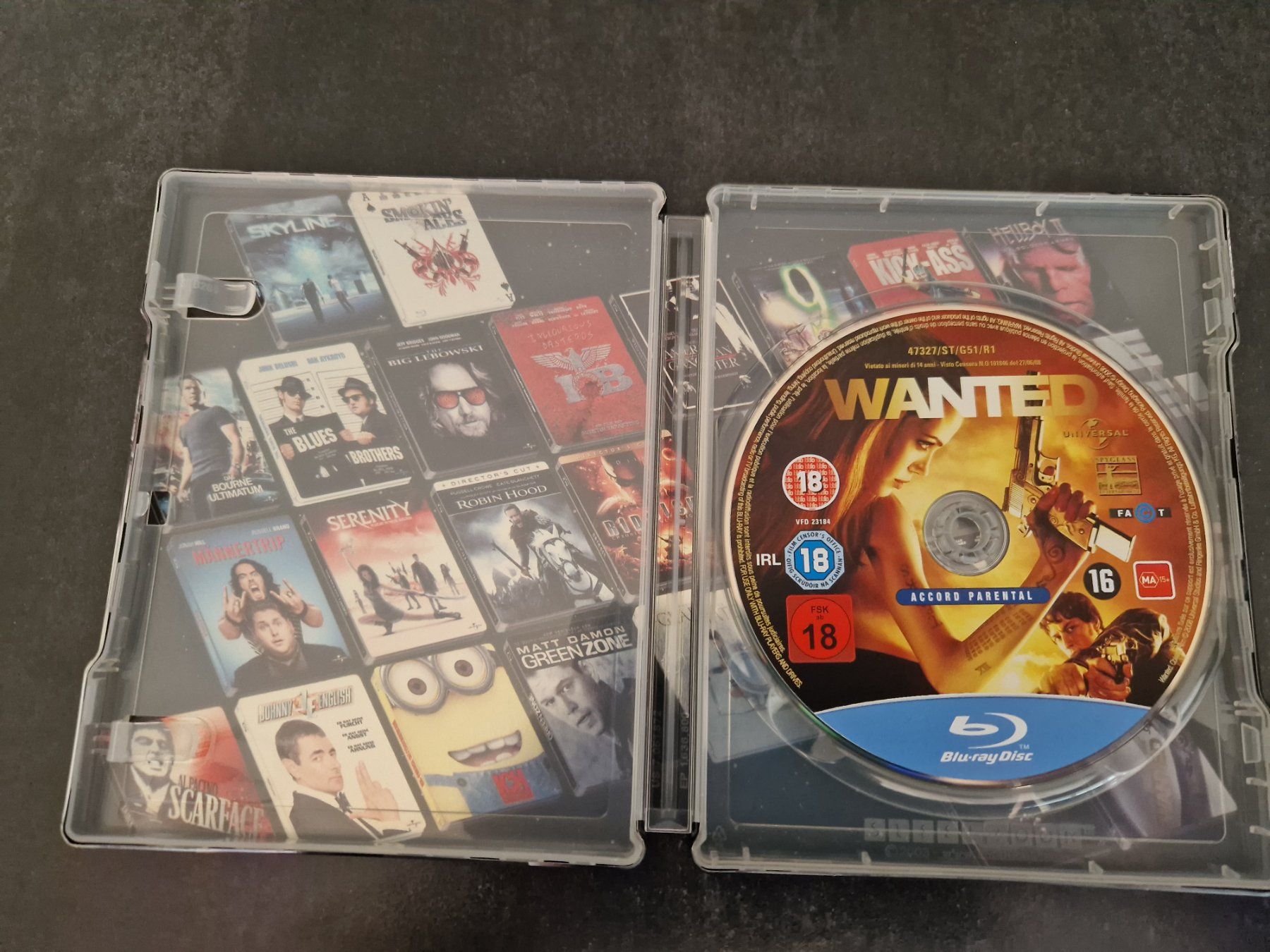 Tutti i DVDs: Wanted Steelcase DVD Topzustand – Usato da Buchs SG venduto da Herc01 1