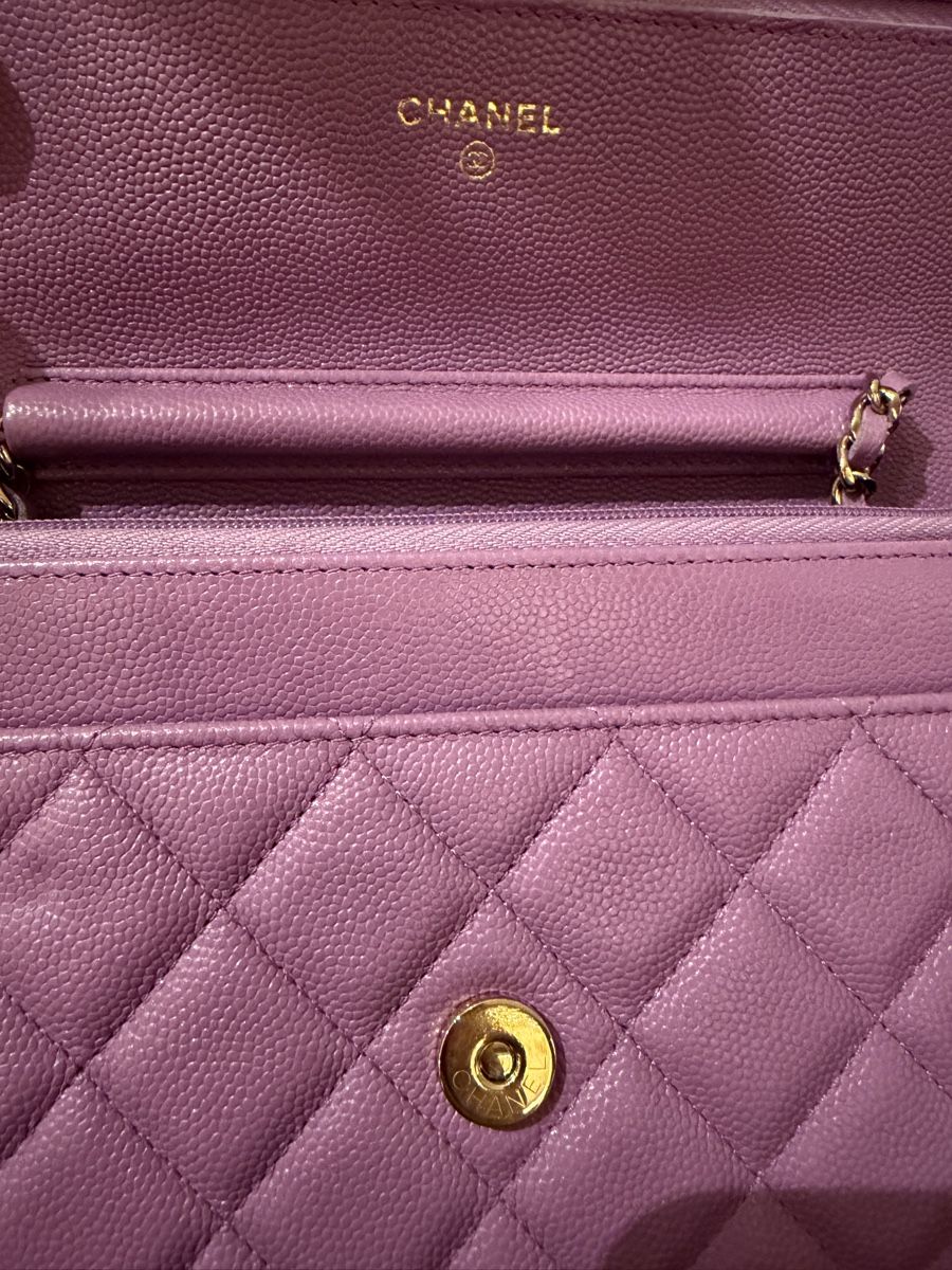 Chanel Borse da donna: Chanel wallet on chain in purple – Usato da Schwyz venduto da ann_5w8m 2