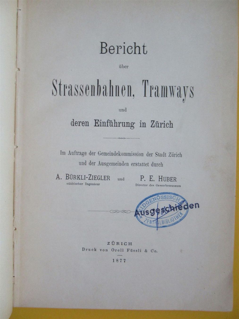 Libri: Strassenbahn u. Tramways in Zürich 1877 – Usato da Adliswil venduto da buch_und_kunst 1