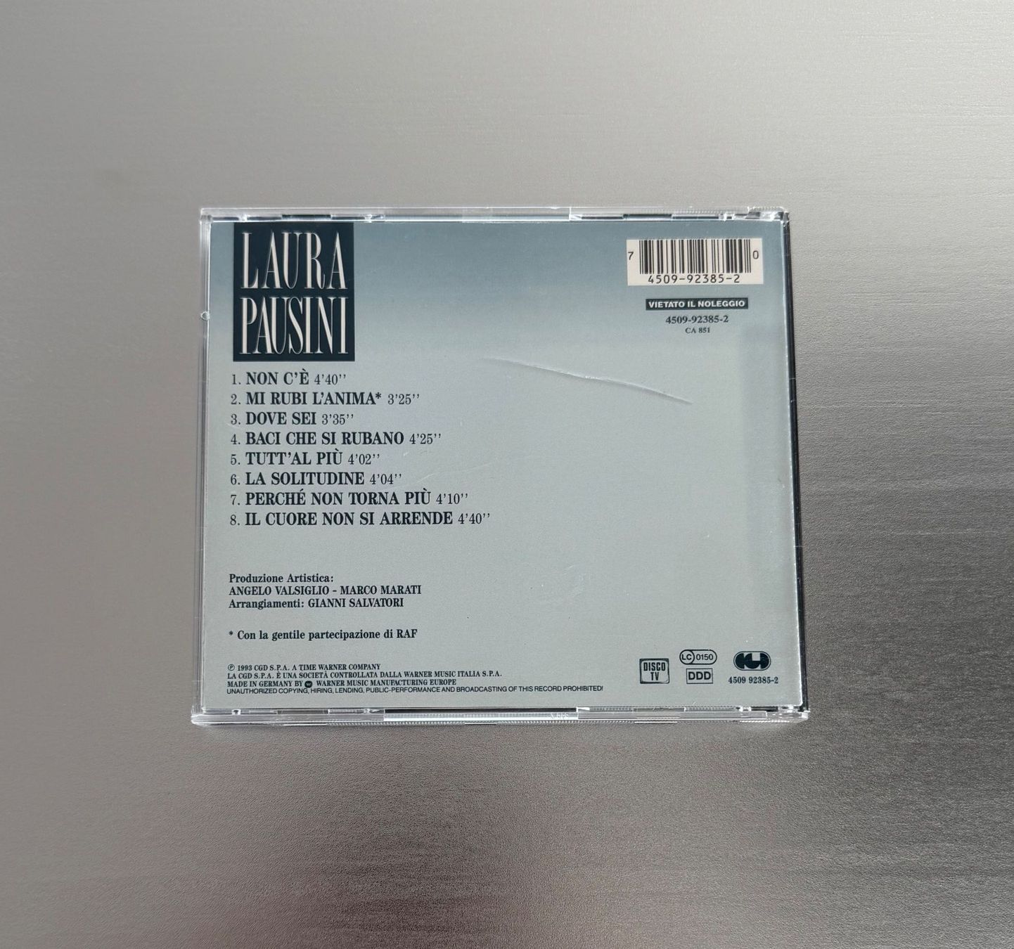 CDs: CD - Laura Pausini – D'occasion à Niederteufen par biendlee 2