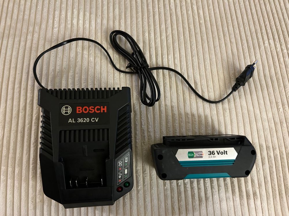 BOSCH PBA 36V Akku + Bosch Ladegerät AL3620 CV Profi Kaufen auf Ricardo