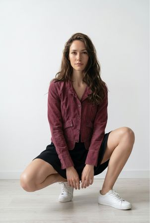 Nile Atelier Cord Jacke, Gr. S