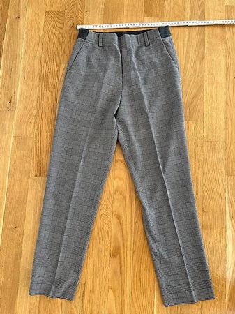 Karierte Stoffhose, S, Uniqlo Japan