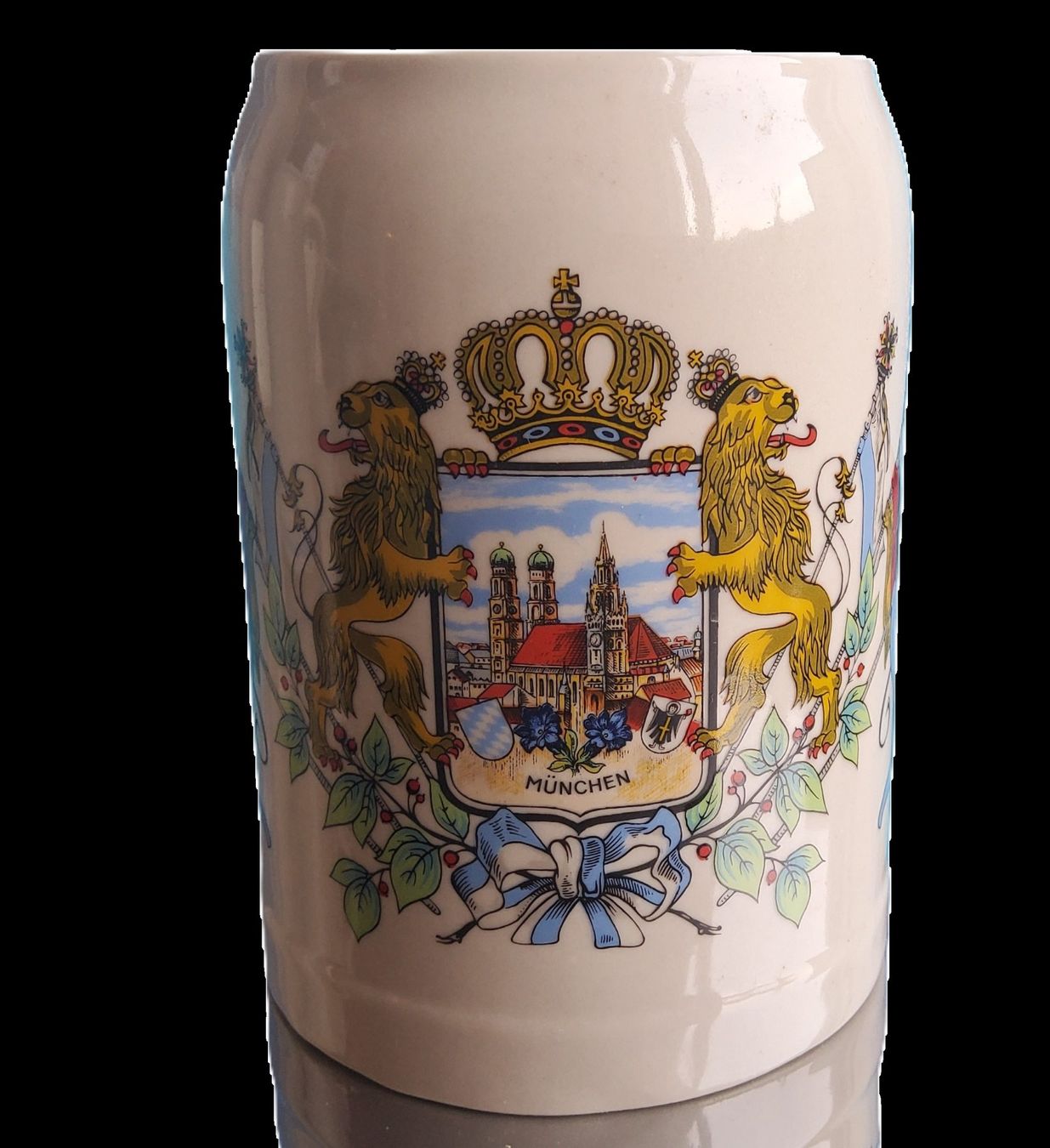 Spirituosen: Schöner Münchner Bierkrug 1/2 Liter – Gebraucht aus Grüningen von VENOM59